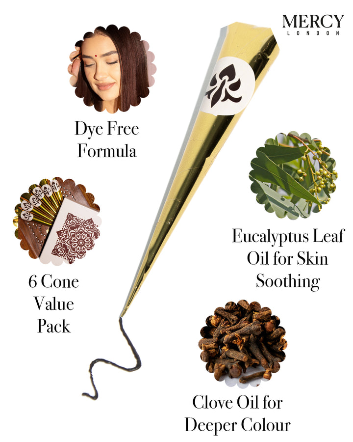 Henna x12 Cones Kit (Copy)