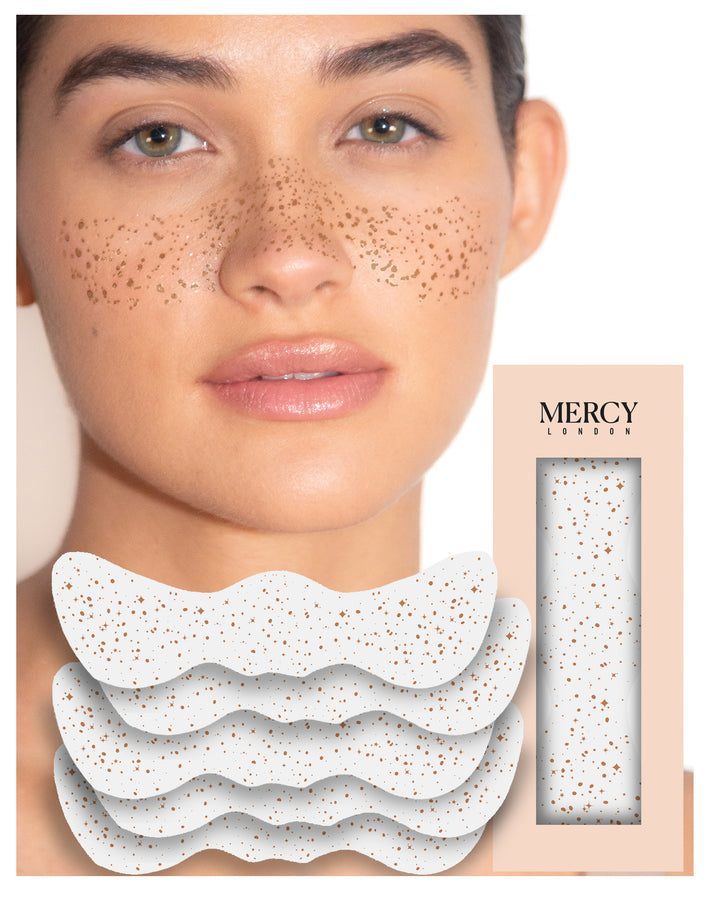 Freckle Tattoos in Brown