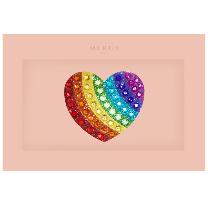 Heart Rainbow Body Jewel