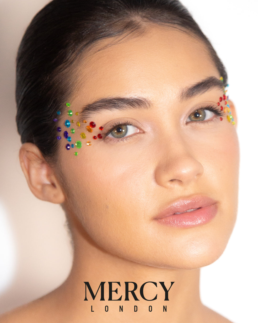 Face Gems in Rainbow
