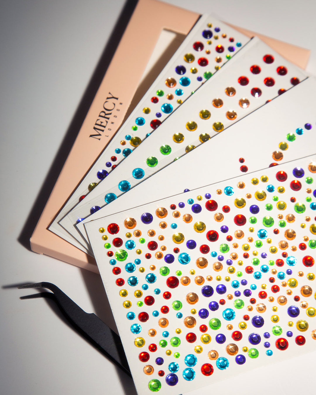 Face Gems in Rainbow