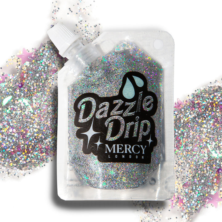 Dazzle Drip - Silver Holographic