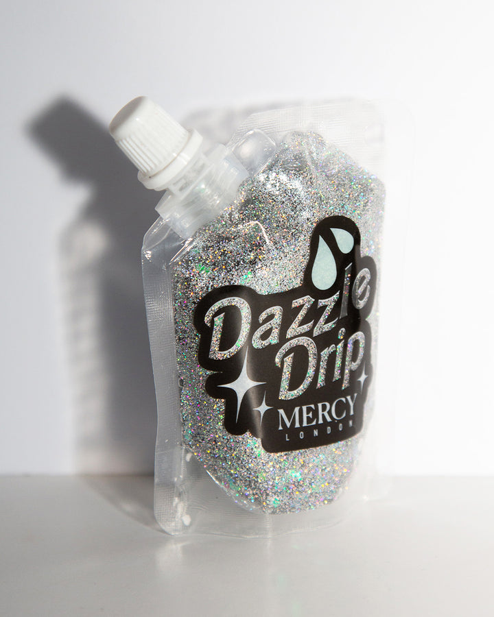 Dazzle Drip - Silver Holographic